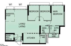 Blk 422A Northshore Straitsview (Punggol), HDB 5 Rooms #545579611